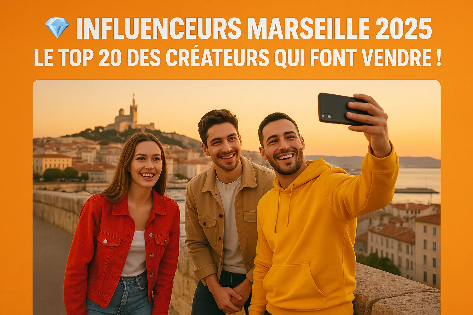 Influenceurs Marseille 2025 le top 20 des createurs - South Management