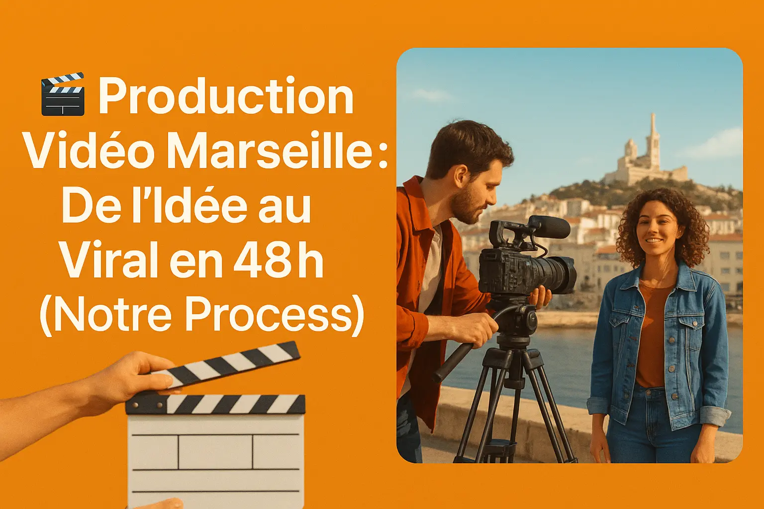 Production video Marseille de lidee au viral en 48h - South Management