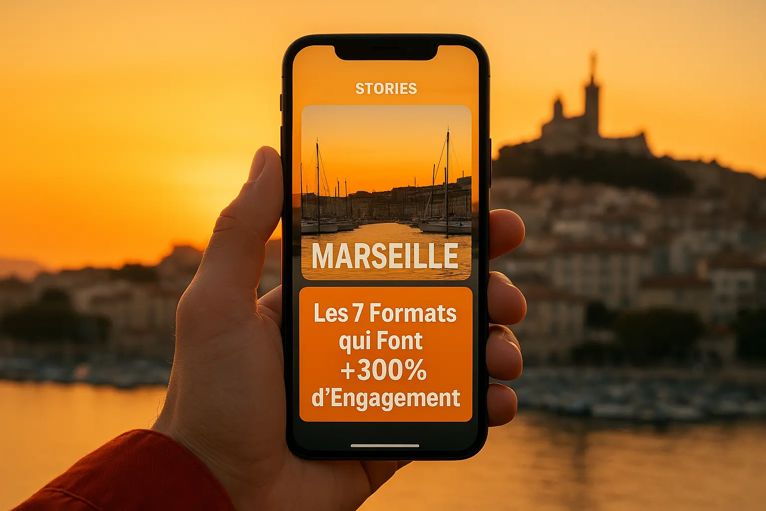 Stories Instagram Marseille 300 pourcent dengagement - South Management