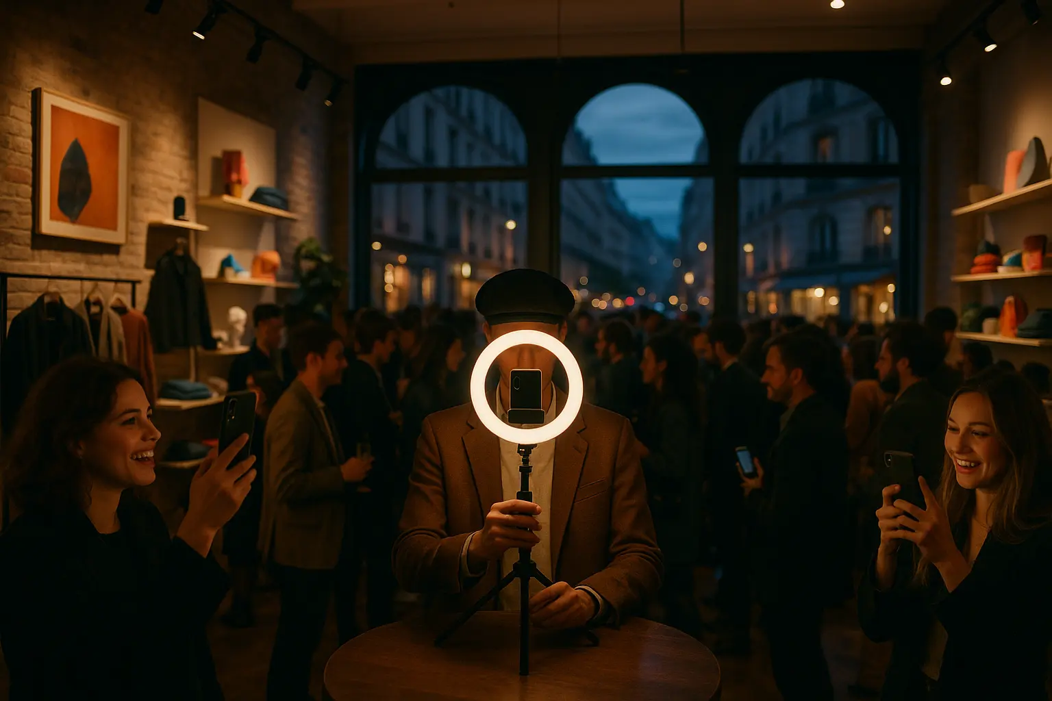 Lancement concept store video live et teasing - South Management