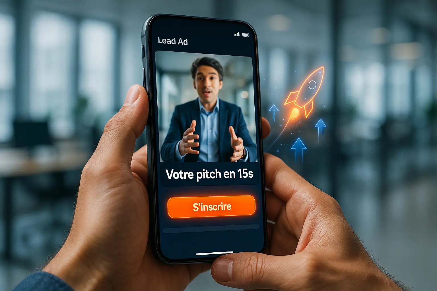 Optimisation Meta Lead Ads avec pitch video court - South Management
