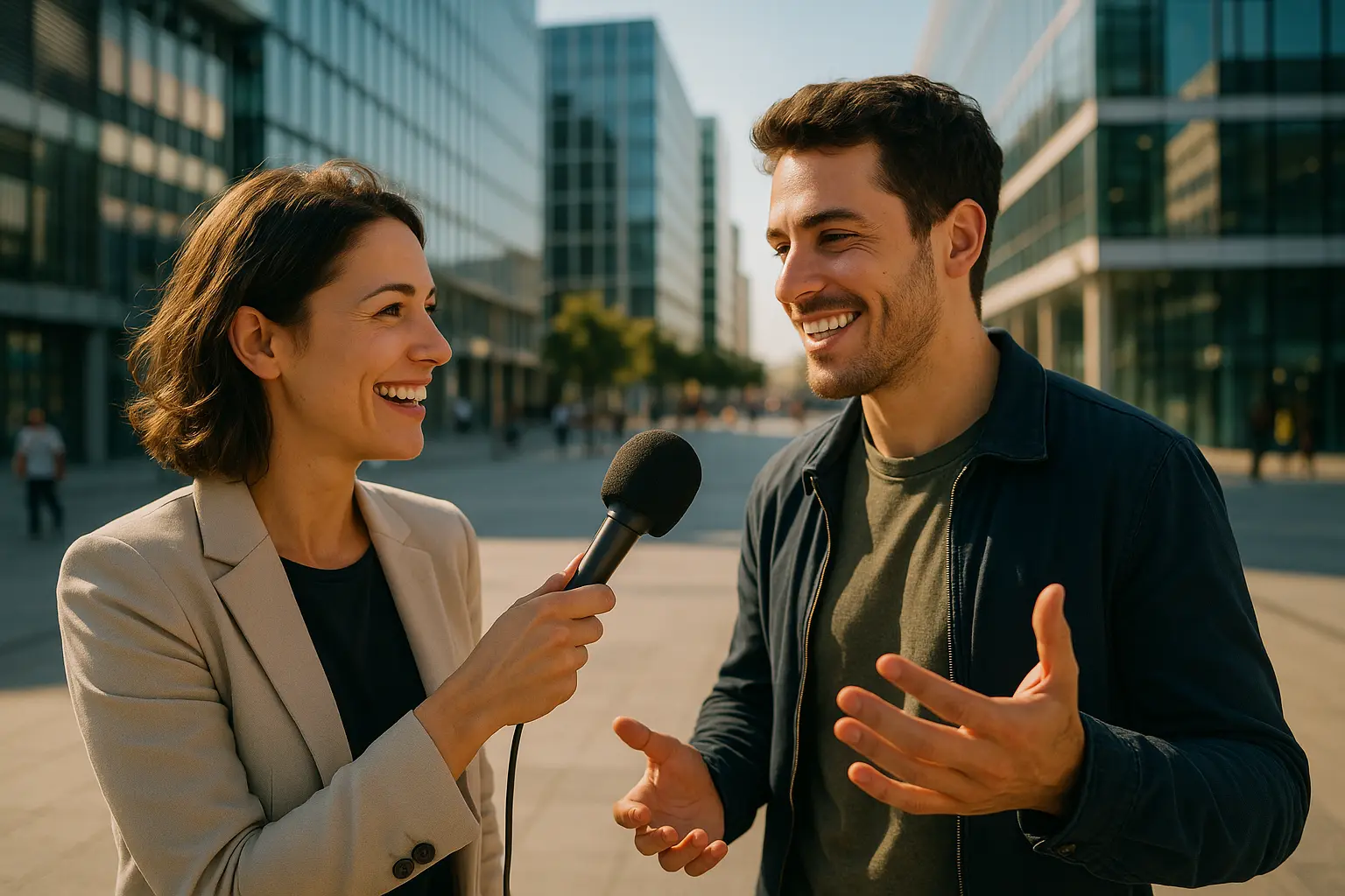 UGC micro-trottoir interview urbaine lumineuse - South Management Marseille