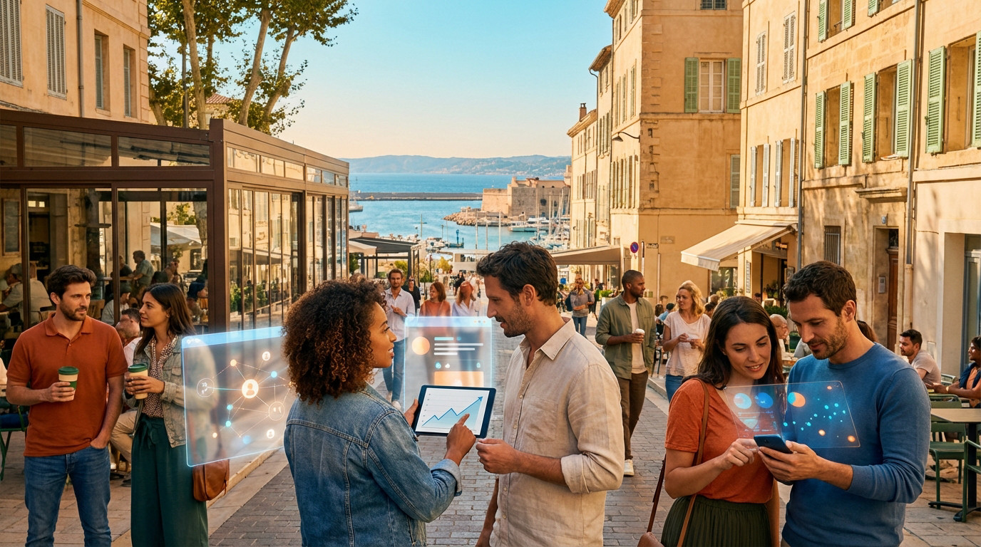 Le pouls digital de Marseille connexions pour la croissance - South Management
