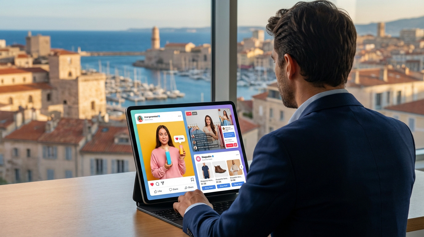 Strategie de contenu digital e-commerce a Marseille - South Management