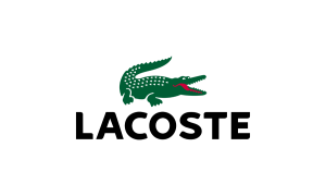 Logo Lacoste - client South Management agence communication Marseille