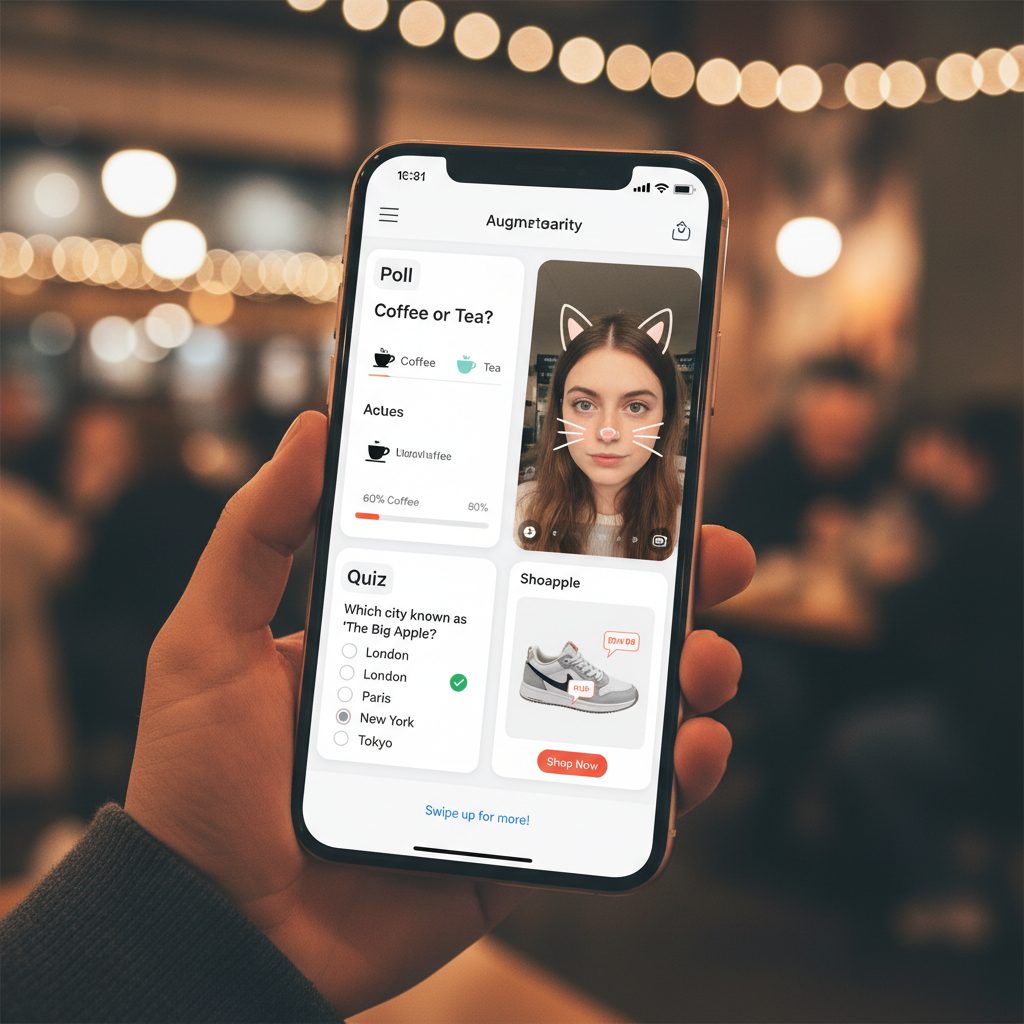 Formats de contenu interactifs sur les reseaux sociaux