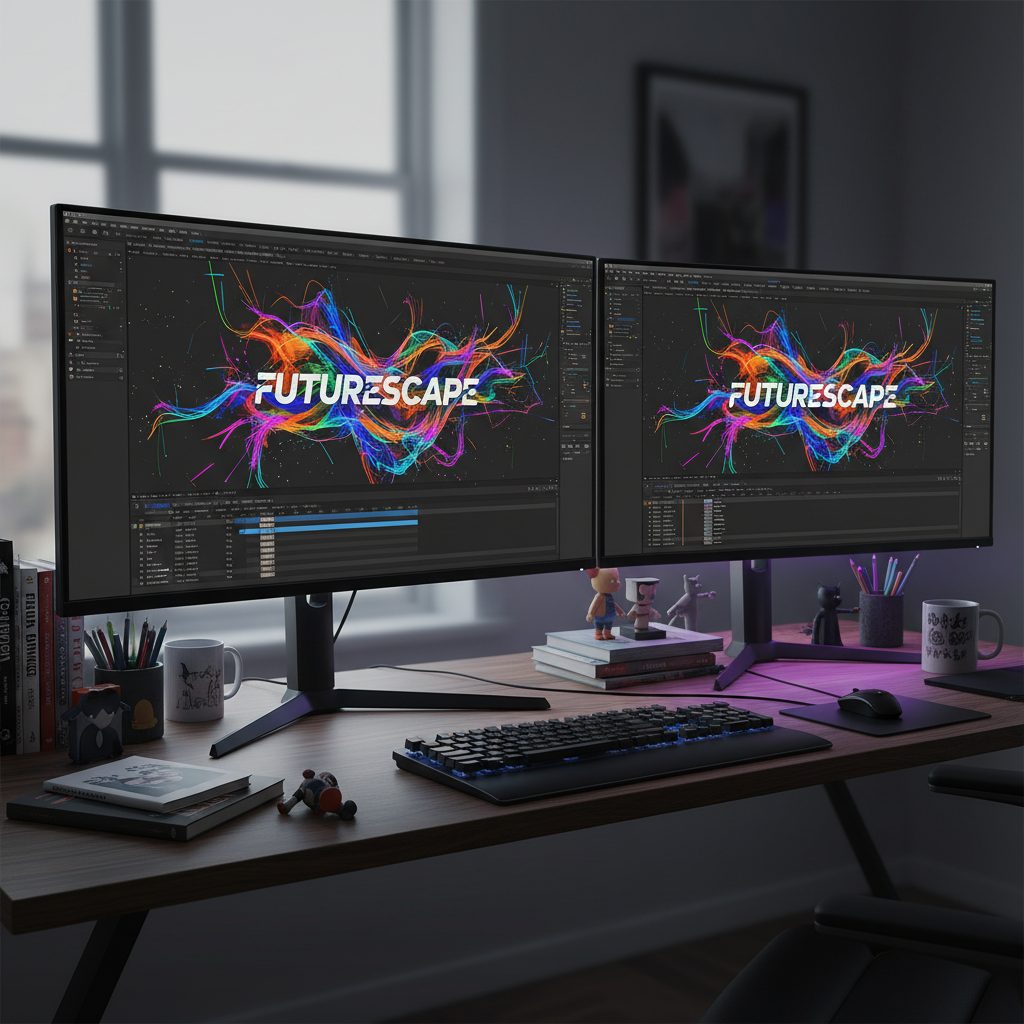 Creation de motion design et texte anime dans After Effects